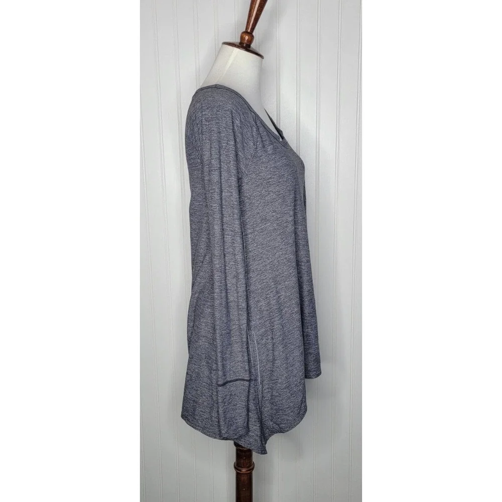Lululemon Rehearsal Long Sleeve Shirt Women's Size 6 Asymmetrical w/ Thumbholes
